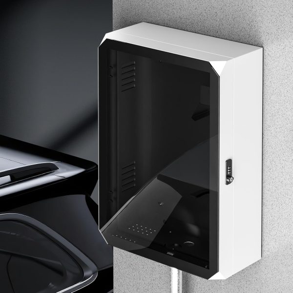 EV Charger Enclosure NOTASA Black Pedestal Design-1