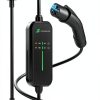 Tesla Charger EVGRNMANFOR 25FT Cable Dual LED-5