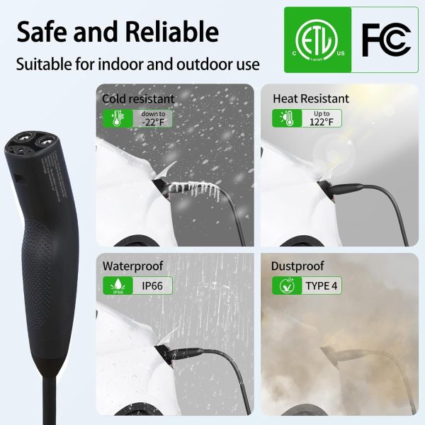 Romaa Dual-Outlet Level 2 Charger for Tesla-6