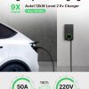 Autel 12kW Level 2 EV Charger NACS Hardwired 50A-1