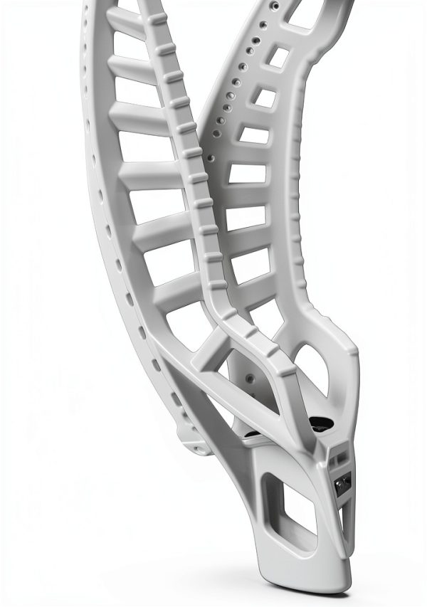 Lacrosse Unlimited ECD Ion Unstrung Lacrosse Head Frost-1