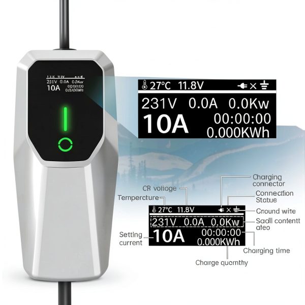Junsun 2 In 1 Lightning EV Charger-1