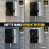 EV Charger Enclosure NOTASA Black Pedestal Design-4