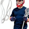8TIMBER Unstrung Lacrosse Head White Nylon RC1-3