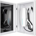 EV Charger Enclosure NOTASA Black Pedestal Design-0