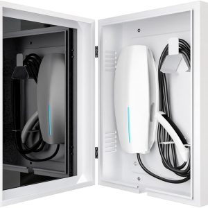 EV Charger Enclosure NOTASA Black Pedestal Design-0