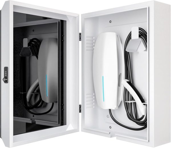 EV Charger Enclosure NOTASA Black Pedestal Design-0