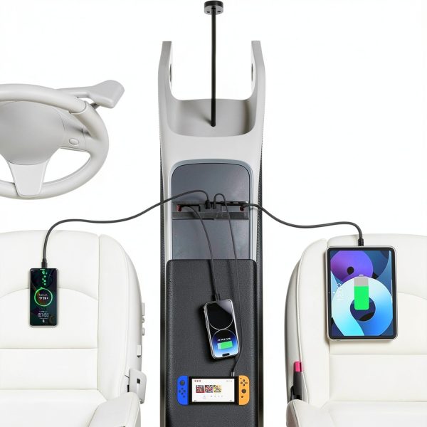 Tesla Type-C Charging Hub by DGXWLLW Automotive-4