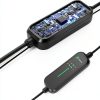 Tesla Charger EVGRNMANFOR 25FT Cable Dual LED-6