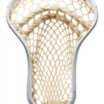 STX Duel 3 Strung Lacrosse Head White Plastic-0