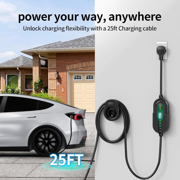 Romaa Dual-Outlet Level 2 Charger for Tesla-8