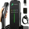 Tesla Charger EVGRNMANFOR 25FT Cable Dual LED-0