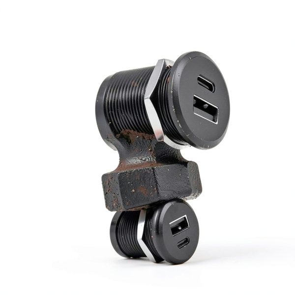 Acegoo 12V USB Outlet for RVs, Boats, Cars-2