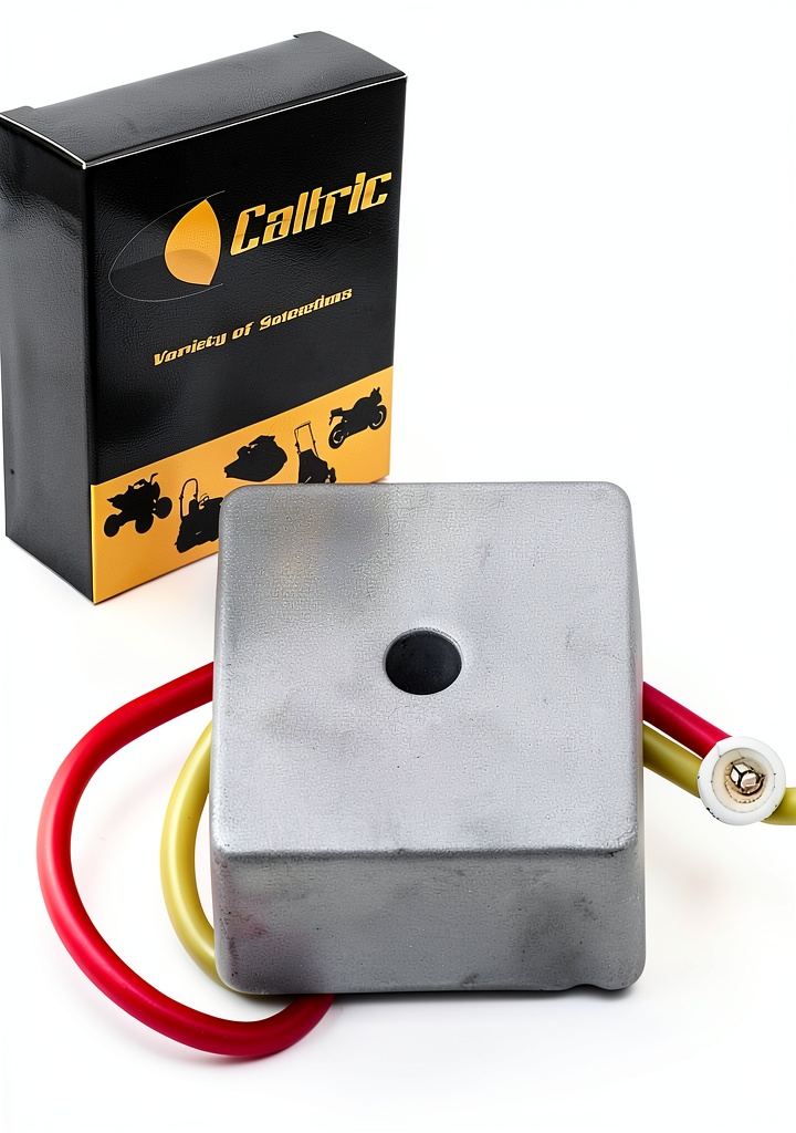 Caltric voltage regulator switch installed in a car dashboard