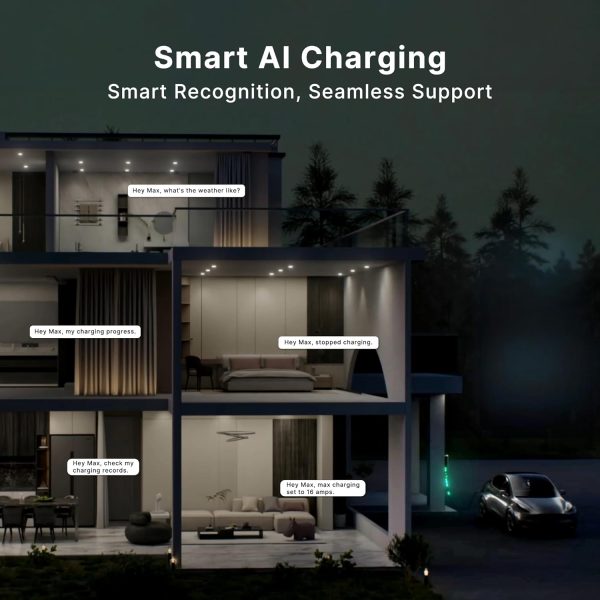 Autel 12kW Level 2 EV Charger NACS Hardwired 50A-7