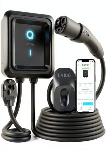EVIQO NACS Level 2 EV Charger 40A Weatherproof-0
