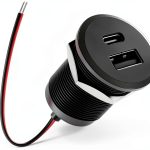 Acegoo 12V USB Outlet for RVs, Boats, Cars-0