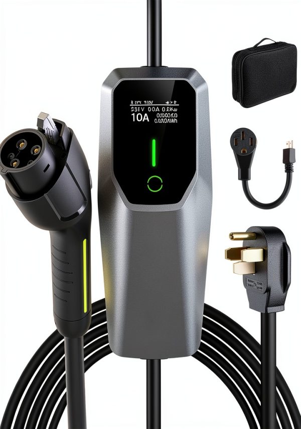Junsun 2 In 1 Lightning EV Charger-0