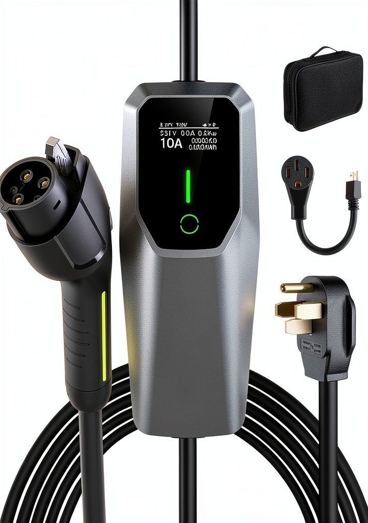 Junsun 2 In 1 Lightning EV Charger