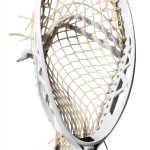 STX ECLIPSE II STRUNG GOALIE HEAD Lacrosse Stick White-0