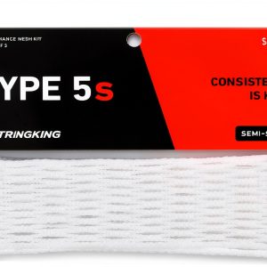 Lacrosse Stick Head StringKing 5s White Aluminum-0