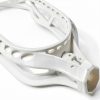 8TIMBER Unstrung Lacrosse Head White Nylon RC1-5