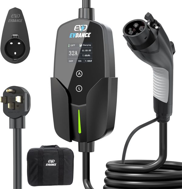 EVDANCE Level 2 EV Charger 32A Fast Charging-0