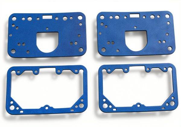 Holley 108-200 Metering Block Fuel Bowl Gasket Blue Plastic Non Stick-0