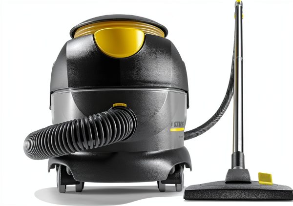 Kärcher Commercial Vacuum Cleaner with Onboard Cord Storage - T 12/1-3 Gallon Container - 40 ft. Cord-5