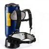 Prolux 10 Quart Blue Commercial Backpack Vacuum, HEPA Filter, Commercial and Residential Use, 50-Foot Power Cord, Crevice Tool, Duster Brush, Adjustable Straps, for All Surfaces, 150 CFM-6