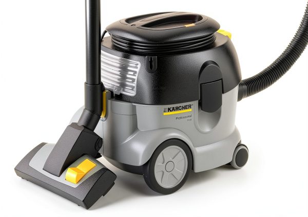 Kärcher Commercial Vacuum Cleaner with Onboard Cord Storage - T 12/1-3 Gallon Container - 40 ft. Cord-4