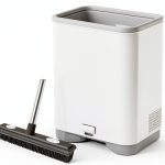 Touchless Vacuum Thamtu Canister with Dust Bag, 13L White-0