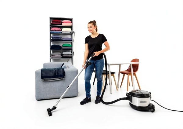 Advance Euroclean GD930 Canister Vacuum Nilfisk Blue Dual Mode Tool-8