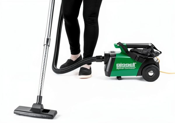 Bissell BigGreen Commercial BGC3000 Portable Canister Vacuum Green-1