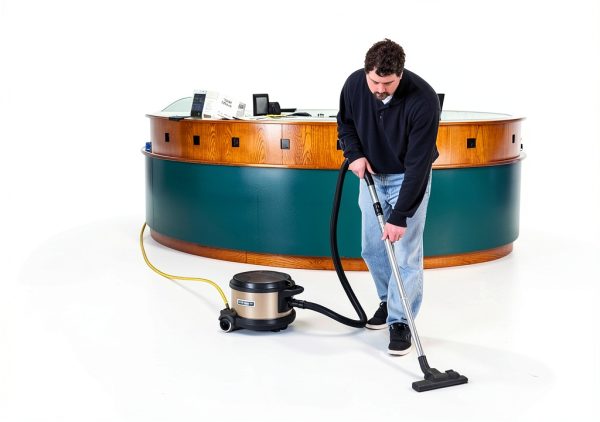 Advance Euroclean GD930 Canister Vacuum Nilfisk Blue Dual Mode Tool-6