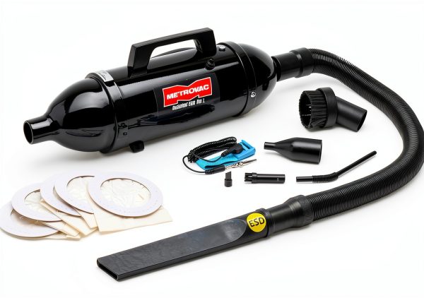 ESD-Safe Vacuum Blower METROVAC Pro Series Handheld 0.06gal Black-0