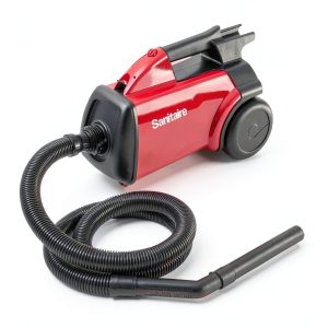 Sanitaire SC3683D Red Canister Vacuum 10in Width 19.2x17.75x11.3 in-0