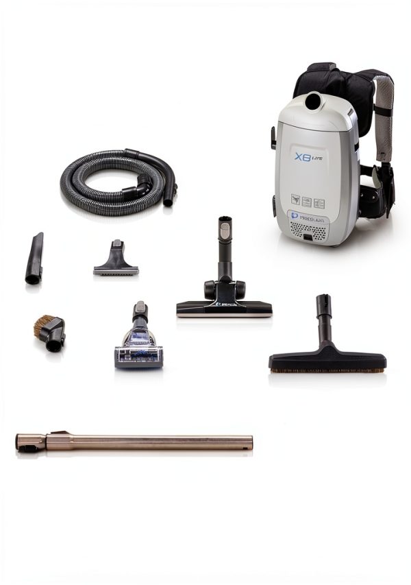 Prolux X8 Lite Backpack Canister Vacuum with HEPA Filtration 120CFM-1