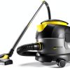 Kärcher Commercial Vacuum Cleaner with Onboard Cord Storage - T 12/1-3 Gallon Container - 40 ft. Cord-0