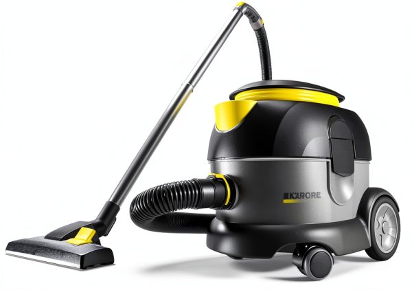 Kärcher Commercial Vacuum Cleaner with Onboard Cord Storage - T 12/1-3 Gallon Container - 40 ft. Cord-0