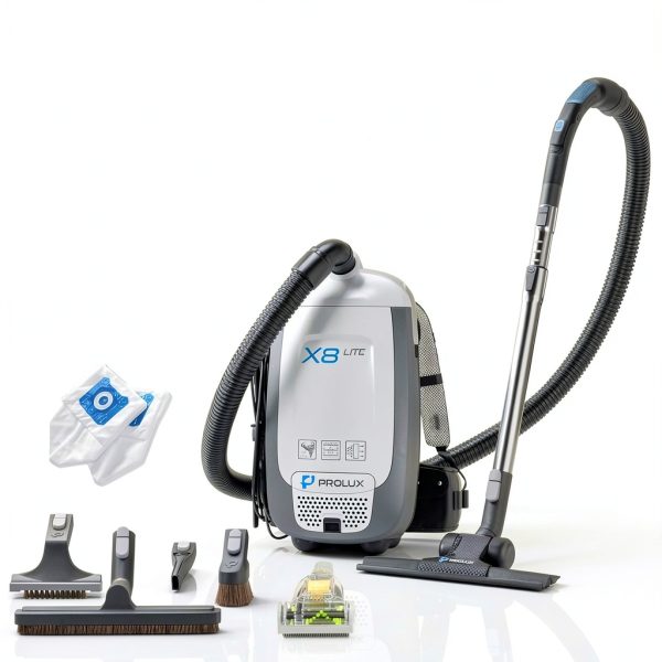 Prolux X8 Lite Backpack Canister Vacuum with HEPA Filtration 120CFM-0