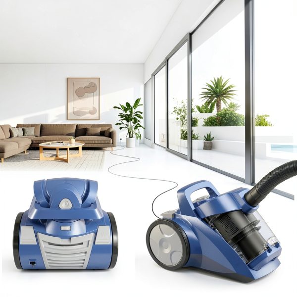 Canister Vacuum Cleaner Sweepcent EV-500 45KPa Bagless 4.5QT HEPA-2
