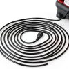 SEBO 9687AM AIRBELT K3 Premium Canister Vacuum Cleaner with 7-Year Motor Warranty, Comes with Powerful ET-1 Powerhead for Pets and Carpeting + Parquet Brush, 37-Foot Operating Radius, Made in Germany-4